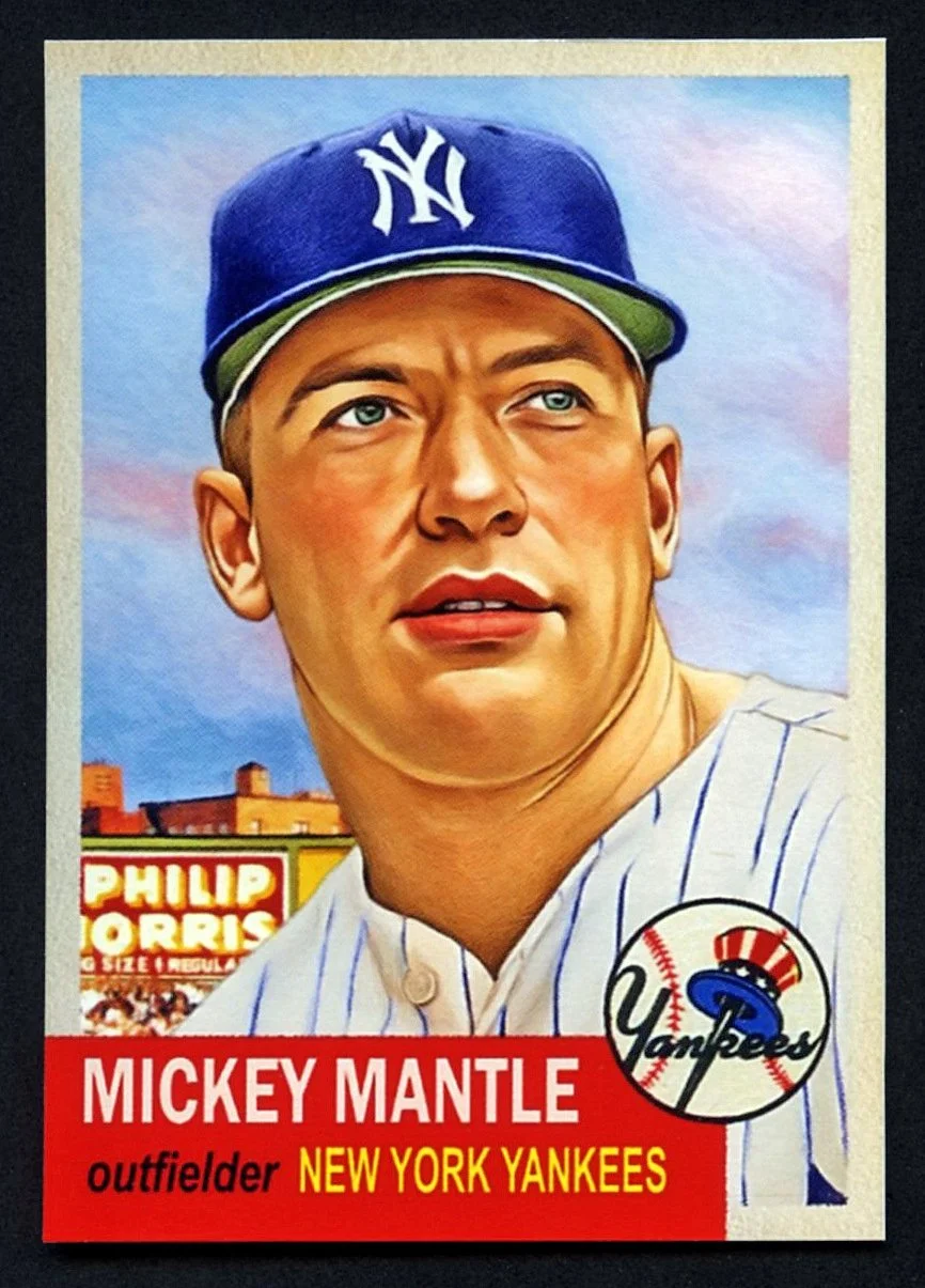 NEW! Banty Red 1953 #30 MICKEY MANTLE, New York Yankees DEBUT Pack